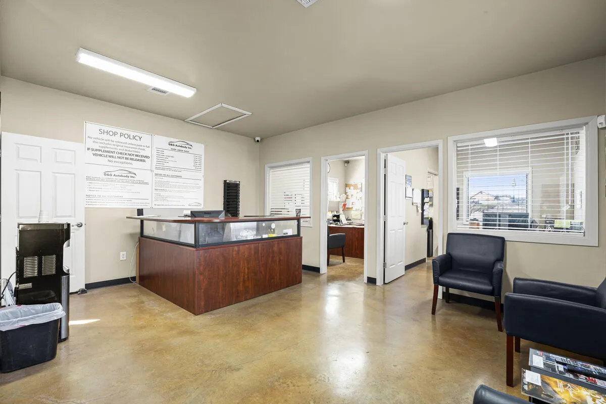 Professional auto painting process at G&G AutoBody